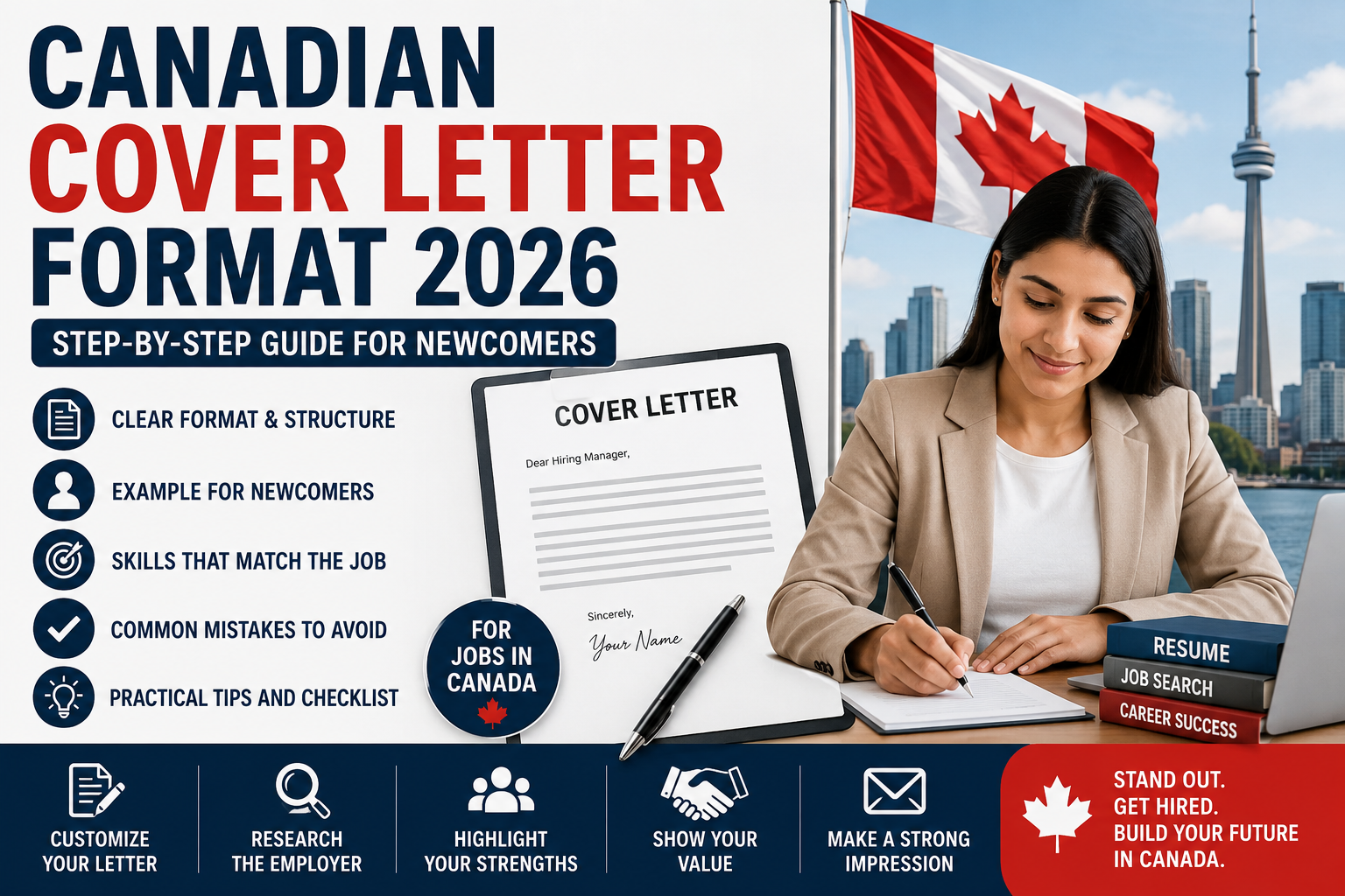 Canadian Cover Letter Format 2026: Step-by-Step Guide for Newcomers