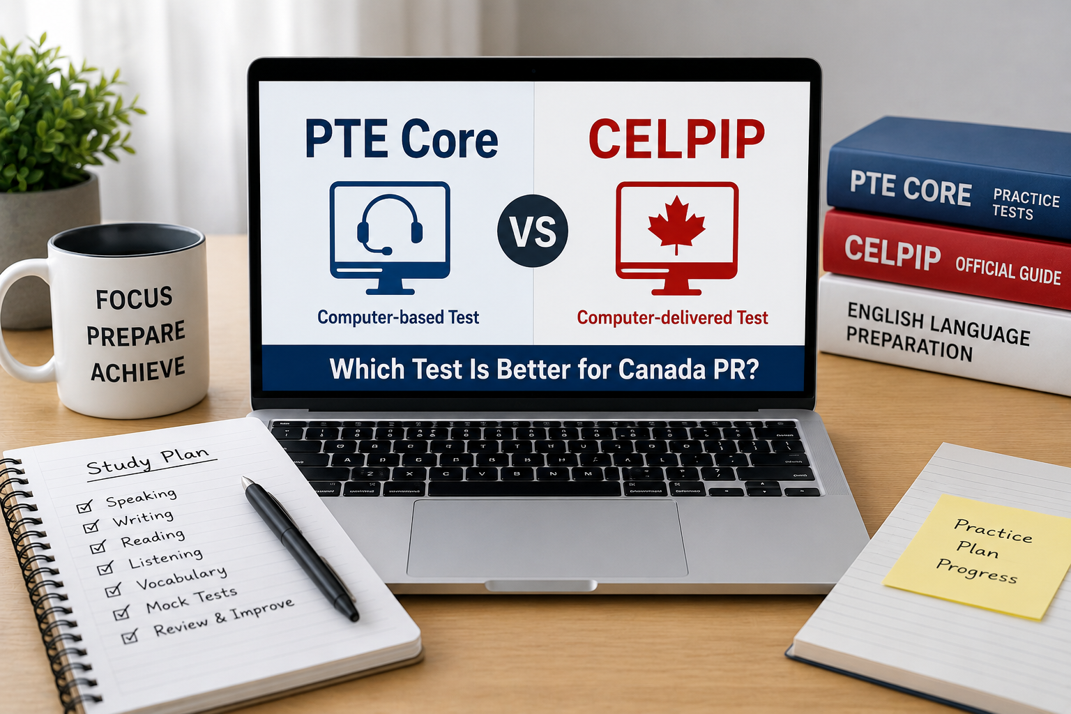 PTE Core vs CELPIP 2026: Which Is Easier for Canada?