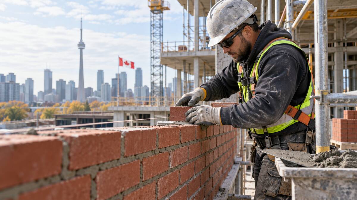 Bricklayer Jobs in Canada 2026: NOC 72320 and Apprenticeship Guide