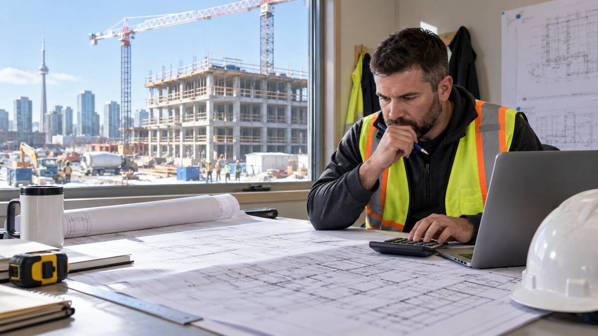 Construction Estimator Jobs in Canada 2026: NOC 22303 and PR Planning